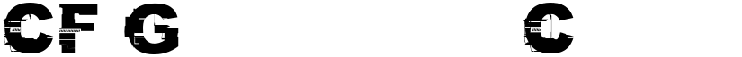 CF Glitch City Regular font