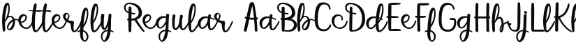 betterfly font download
