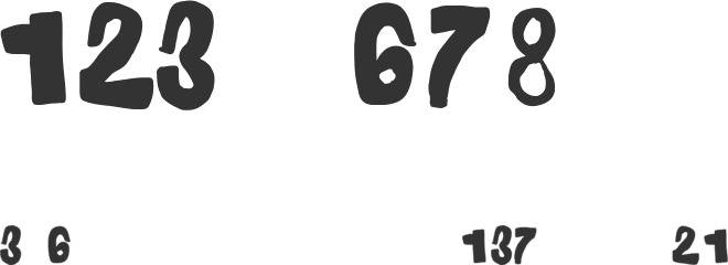 Pegi Impact font preview