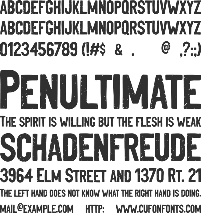 Yesterday Dream font preview