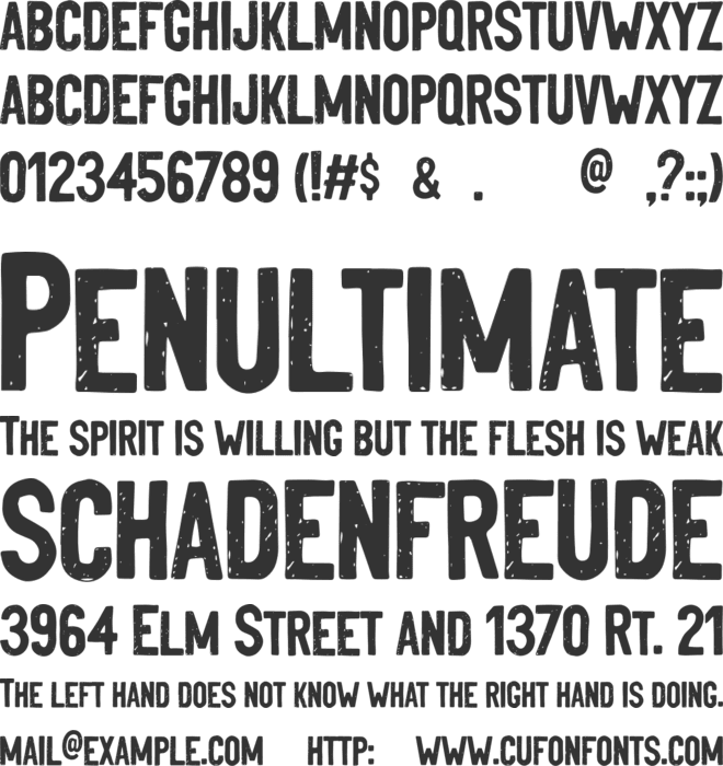 Yesterday Dream font preview