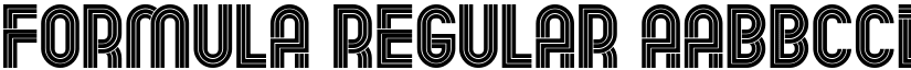 Formula Regular font