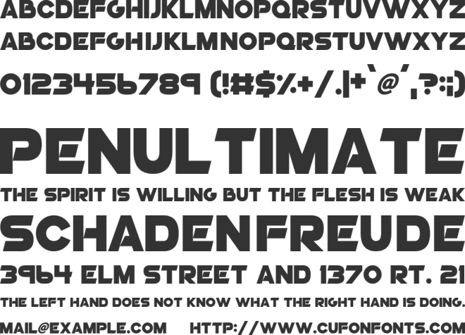 GoGo Poster 2020 font preview