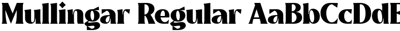 Mullingar Regular font