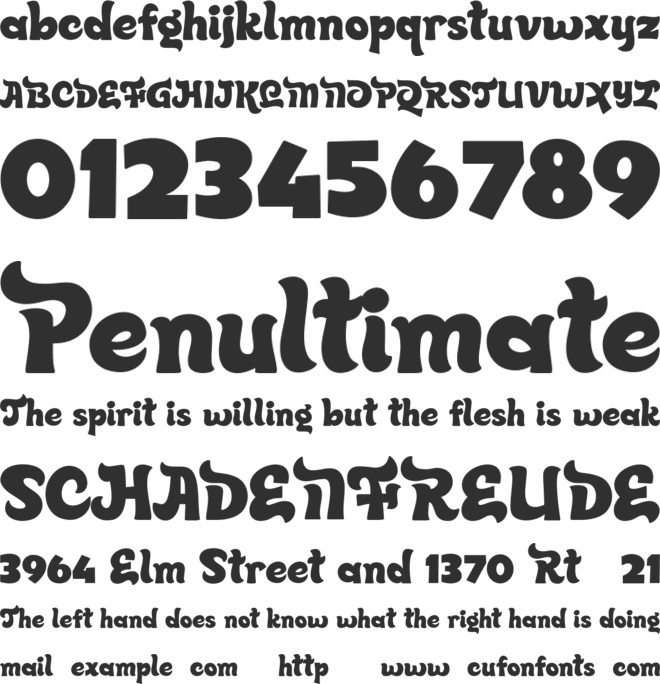 Quincy Jhons font preview