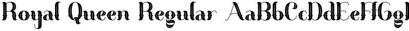 Royal Queen Regular font
