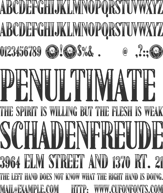 American Dreamer font preview