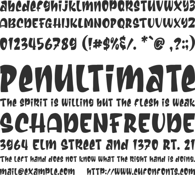Romie Shine font preview
