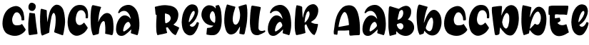 Cincha Regular font