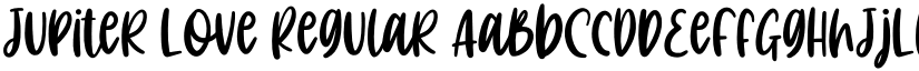 Jupiter Love font download