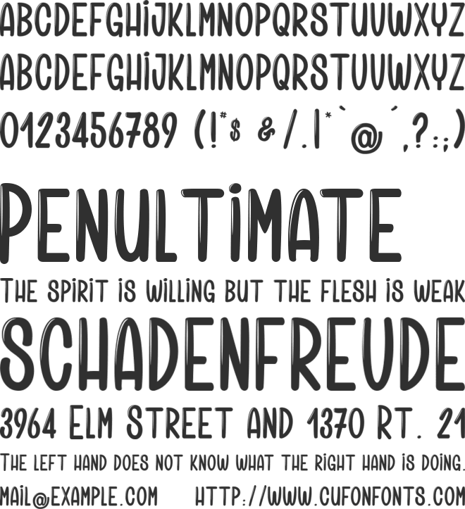 Artisanalerie 1_PersonalUseOnly font preview