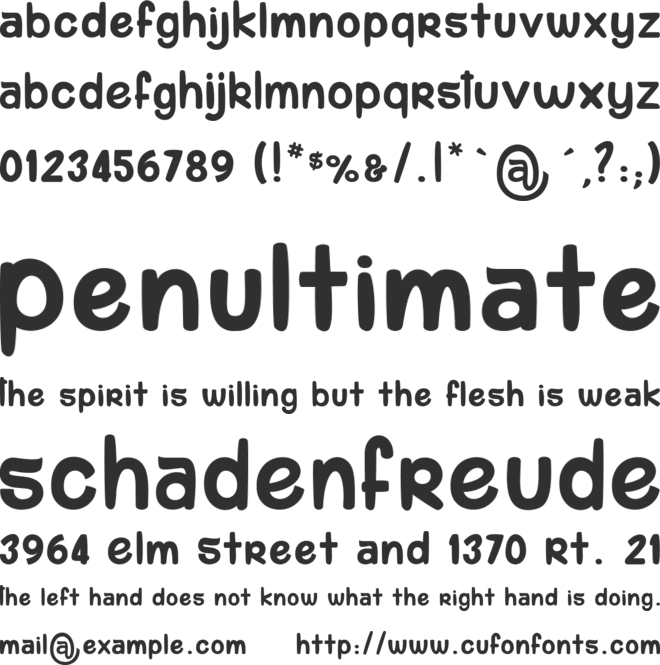 komou 1_PersonalUseOnly font preview