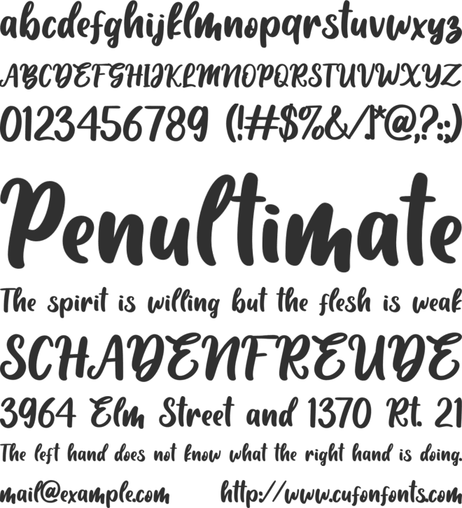 Hello Sunshine - Personal Use font preview