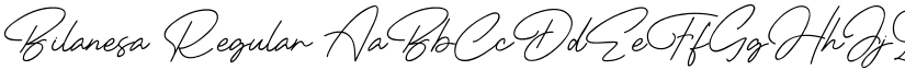 Bilanesa Regular font