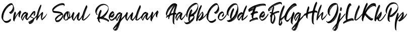 Crash Soul Regular font