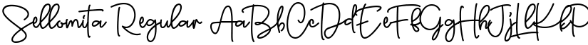 Sellomita Regular font