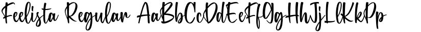 Feelista Regular font