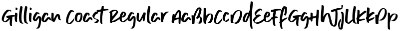 Gilligan Coast Regular font