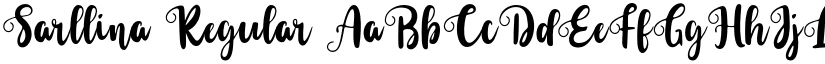 Sarllina Regular font