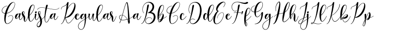 Carlista Regular font