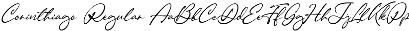 Corinthiago Regular font