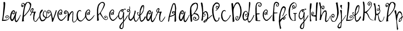 LaProvence font download