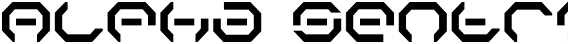 Alpha Sentry font download