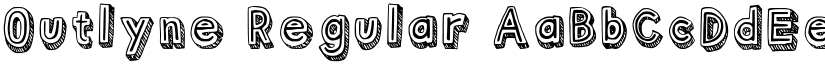 Outlyne Regular font