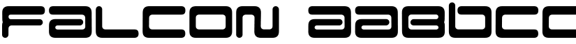 Falcon font