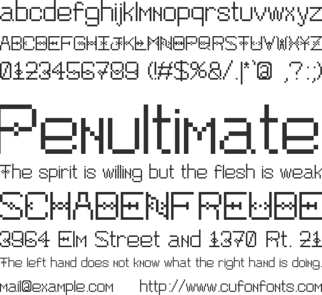 Pixelbroidery font preview