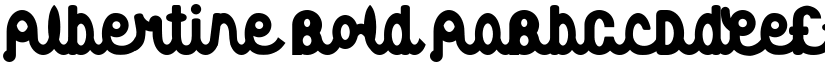 Albertine Bold font