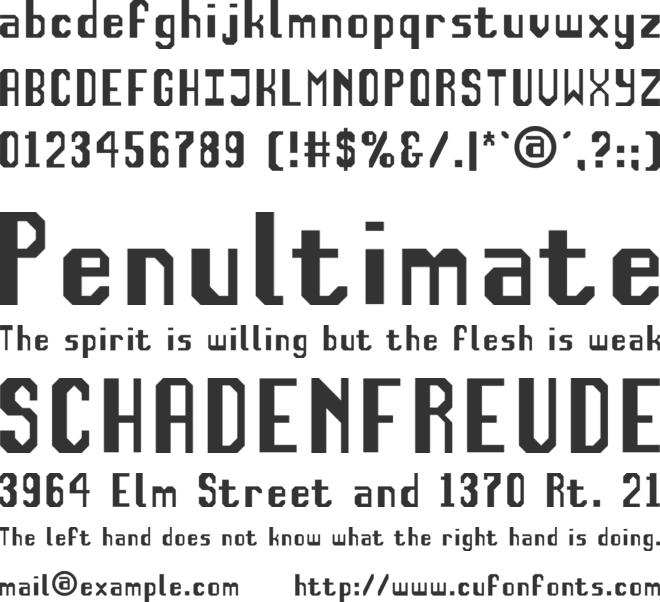 Lunatic Superstar font preview