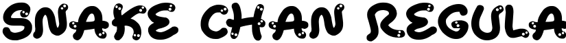 Snake Chan Regular font