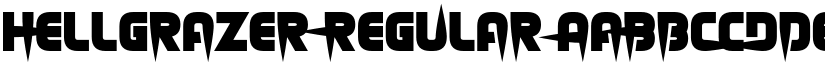 Hellgrazer Regular font