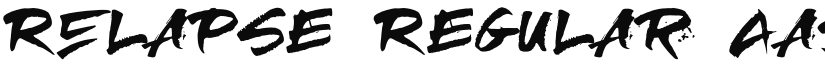 RElapse font download