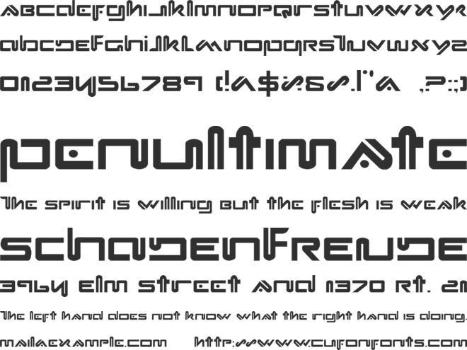 Xephyr font preview