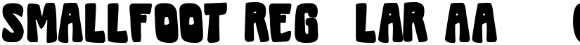 Smallfoot Regular font