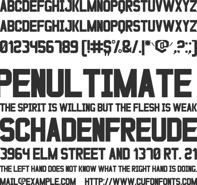 Blade Gunner 2049 St font preview