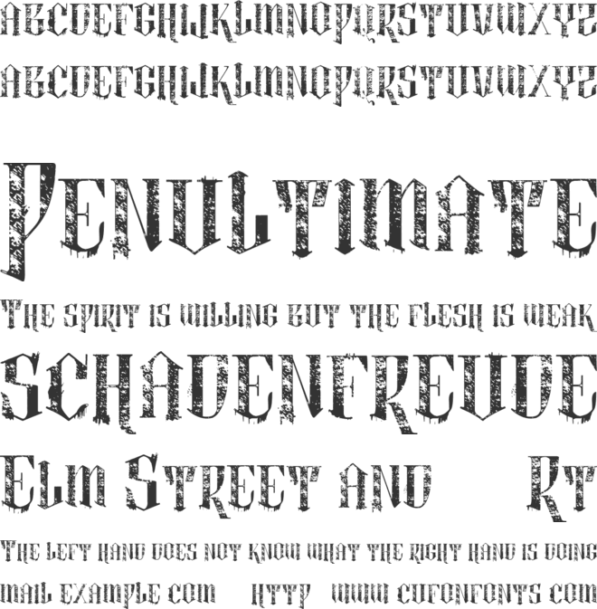 vtks lightness 2 font preview