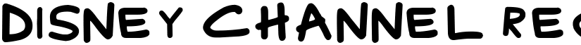Disney Channel Regular font