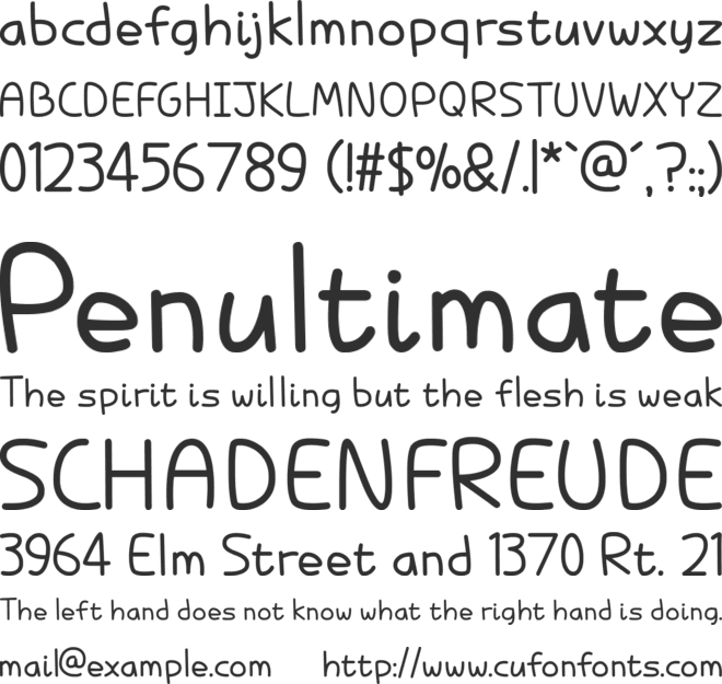 Hopelessly In Lurve font preview