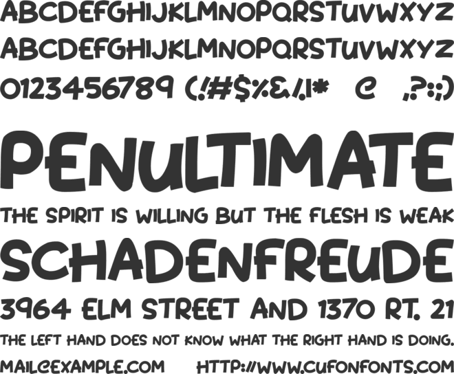 Kissy Hugs font preview