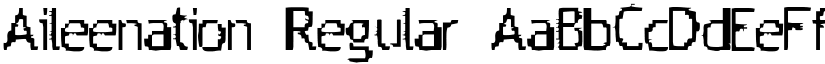 Aileenation Regular font