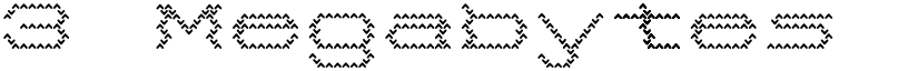 3 Megabytes Regular font