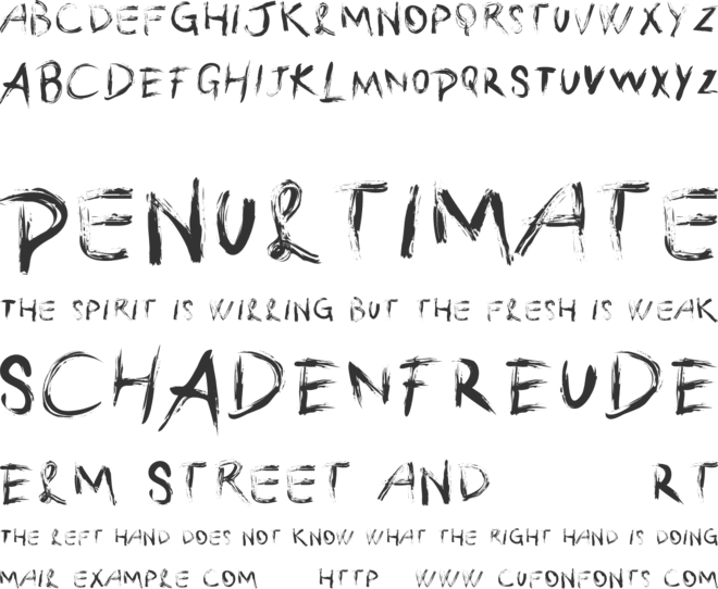 Vtks Simplizinha font preview