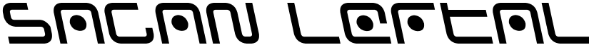 Sagan Leftalic font