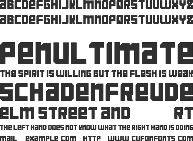 TFonts font preview