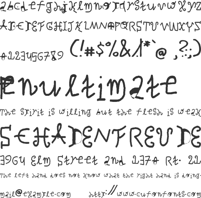 Series Simply font preview