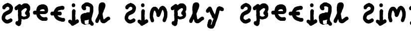 Special Simply font download