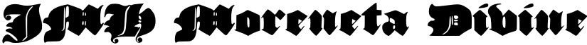 JMH Moreneta Divine font download